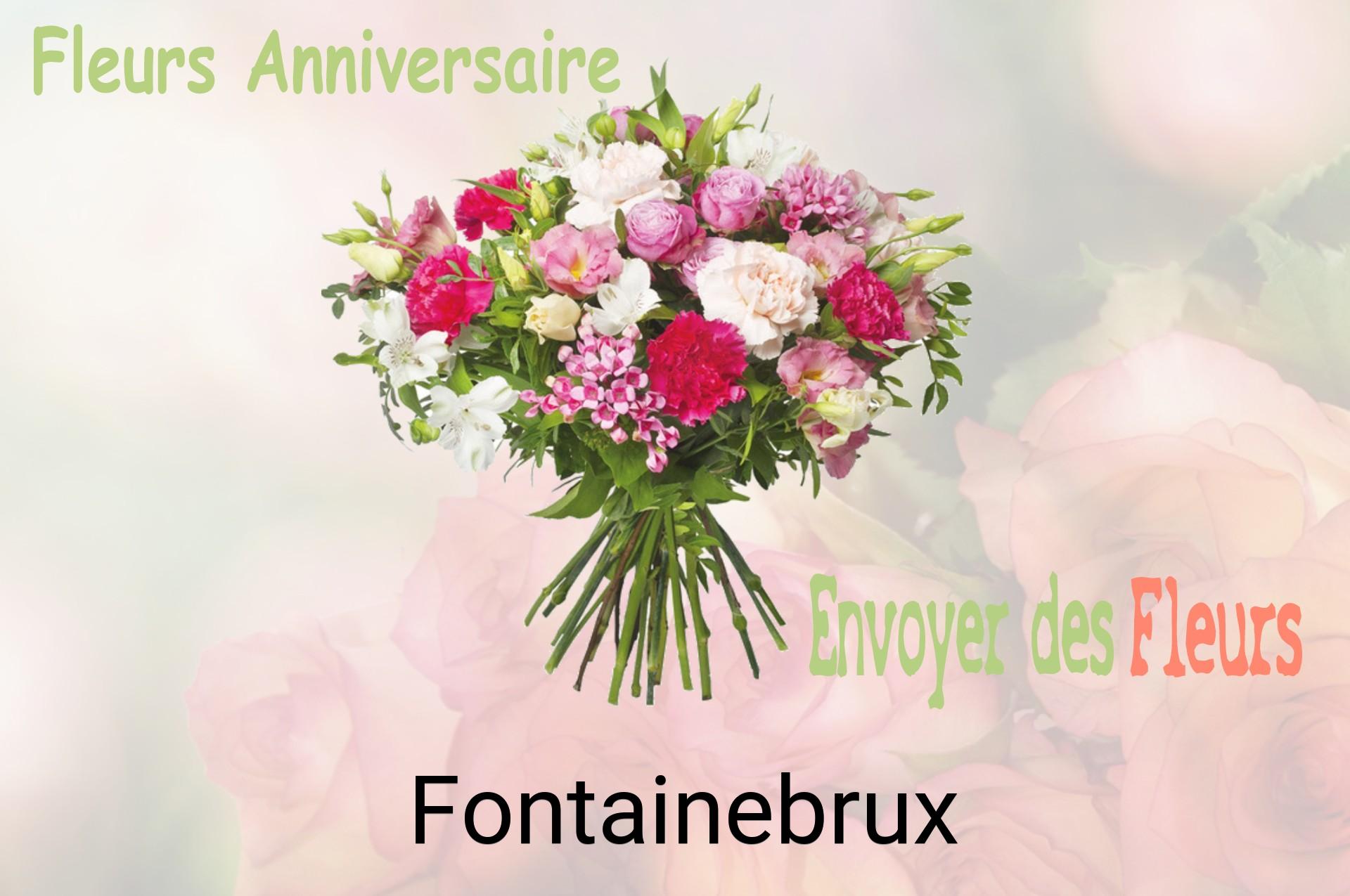 Bouquet de fleurs d’anniversaire livré à Fontainebrux