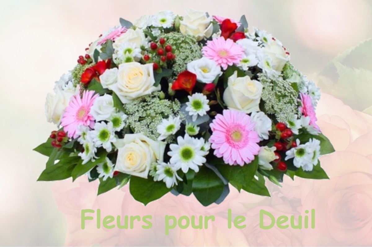 fleurs deuil FONTAINEBRUX